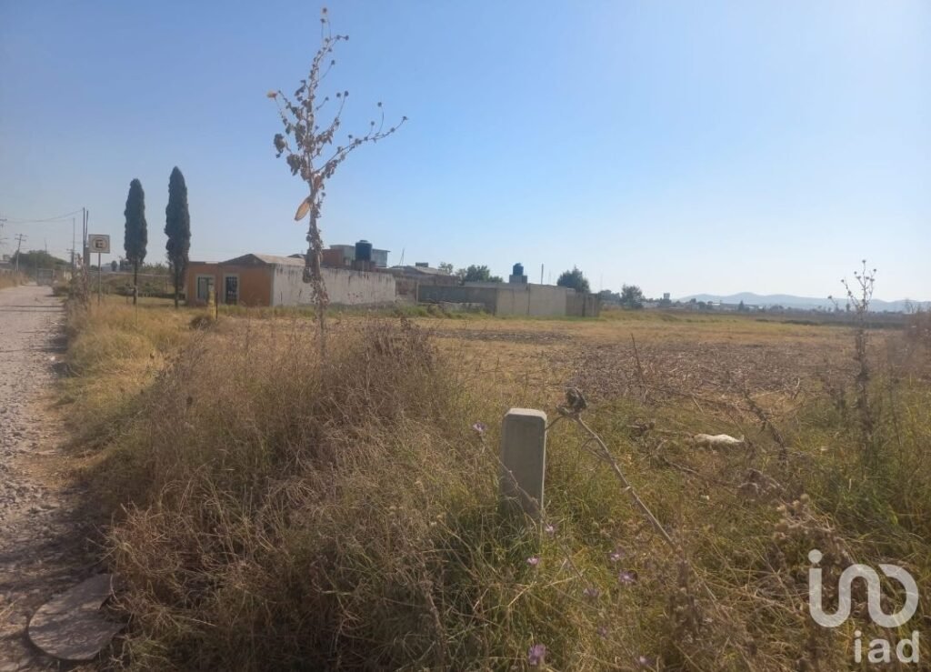 Terreno en Venta  Tlaxcalancingo a un costado del Complejo de Seguridad