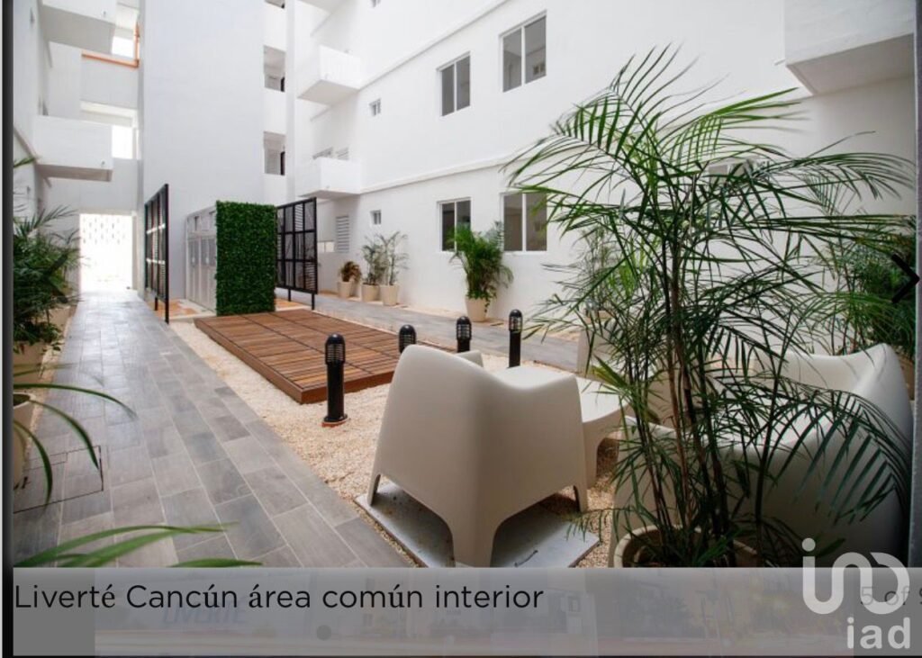 Renta departamento Liverté, Cancún, Quintana Roo