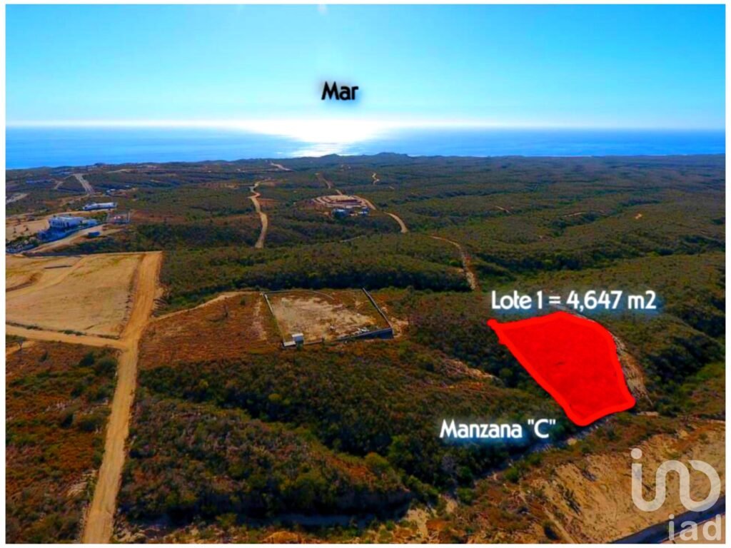 Se vende excelente terreno residencial en fraccionamiento y a solo 10 minutos de Cabo San Lucas