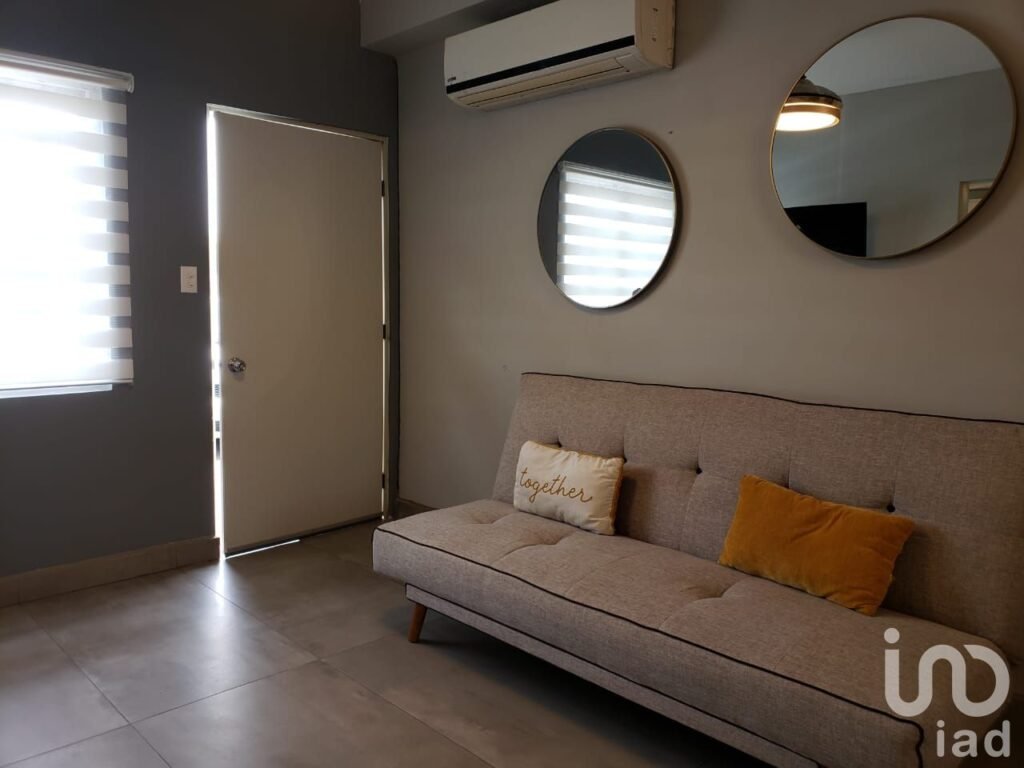 Departamento Amueblado en renta en Villanova, Mexicali. Dos recámaras.
