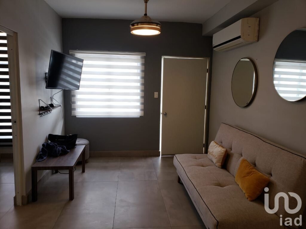 Departamento Amueblado en renta en Villanova, Mexicali. Dos recámaras.