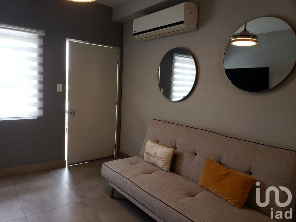 Departamento Amueblado en renta en Villanova, Mexicali. Dos recámaras.