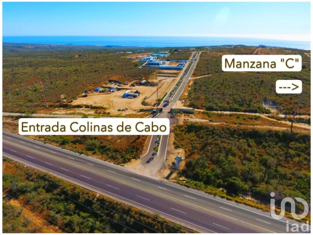 Se vende lote en fraccionamiento campestre a solo 10 minutos de Cabo San Lucas