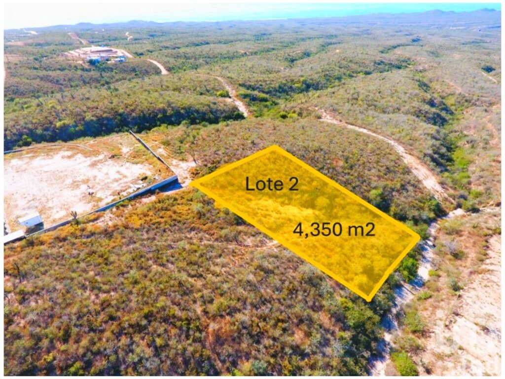Se vende lote en fraccionamiento campestre a solo 10 minutos de Cabo San Lucas