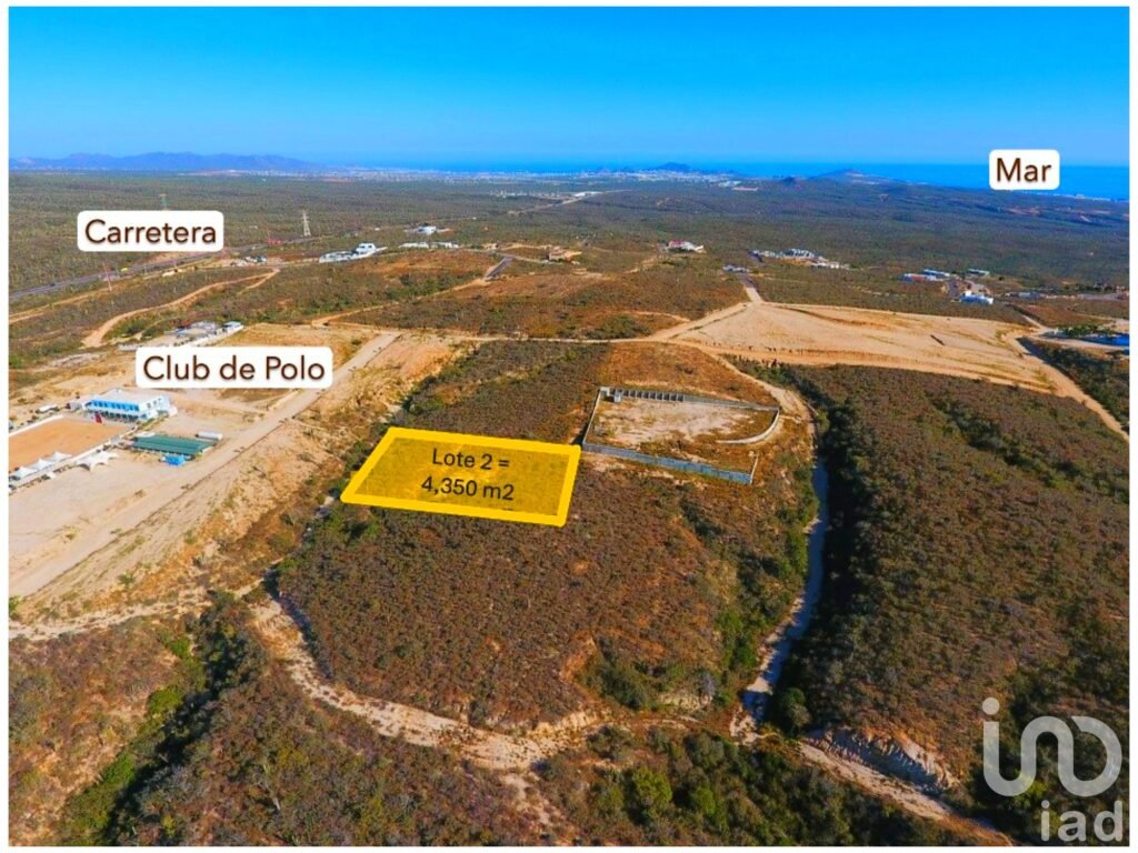 Se vende lote en fraccionamiento campestre a solo 10 minutos de Cabo San Lucas