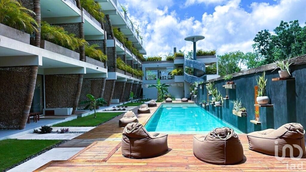 Estudio amueblado en Renta con terraza. La Veleta Tulum. - 2346128 departamentos en renta estudio amueblado en renta con terraza la veleta tulum 289538