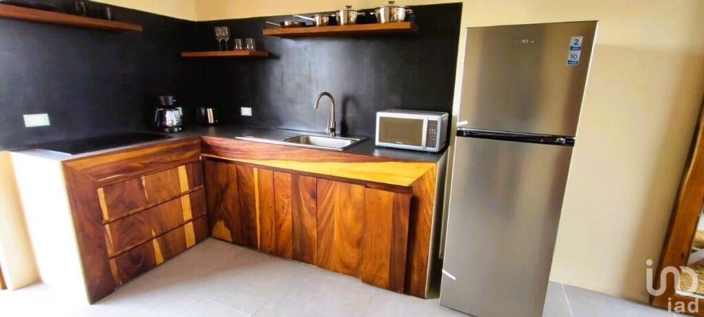 Estudio amueblado en Renta con terraza. La Veleta Tulum.