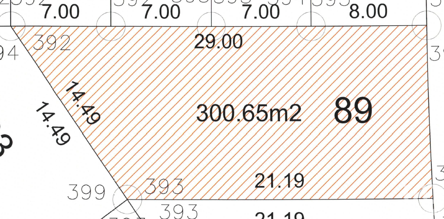 Terreno Roble 89 en Sur II