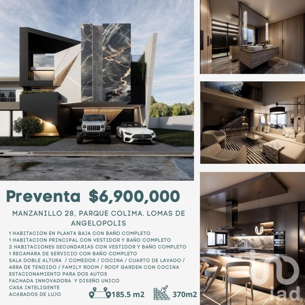 CASA EN PREVENTA EN PARQUE COLIMA, LOMAS DE ANGELOPOLIS, SAN ANDRES CHOLULA