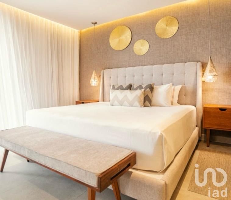 Estudio amueblado en resort frente al mar con vista al atardecer en Puerto Morelos.