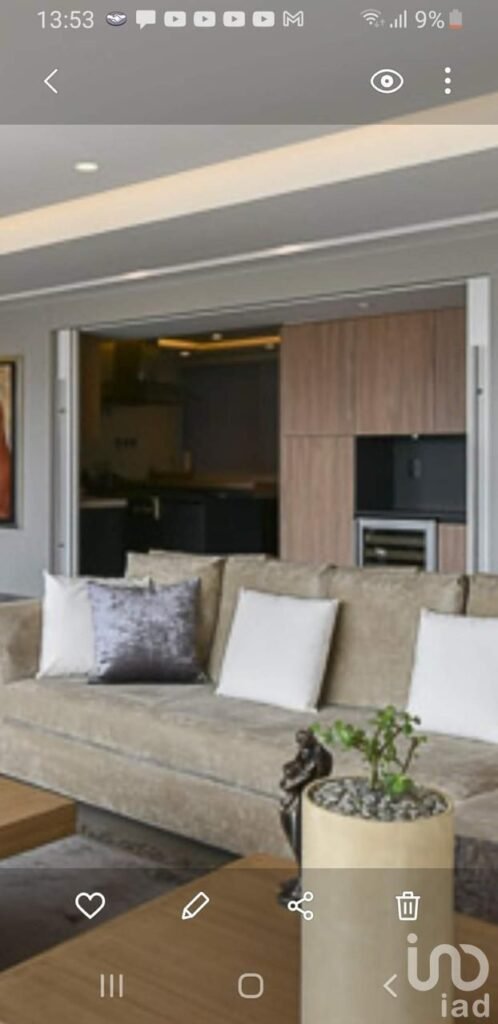 DEPARTAMENTO DE LUJO EN VENTA SANTA FE