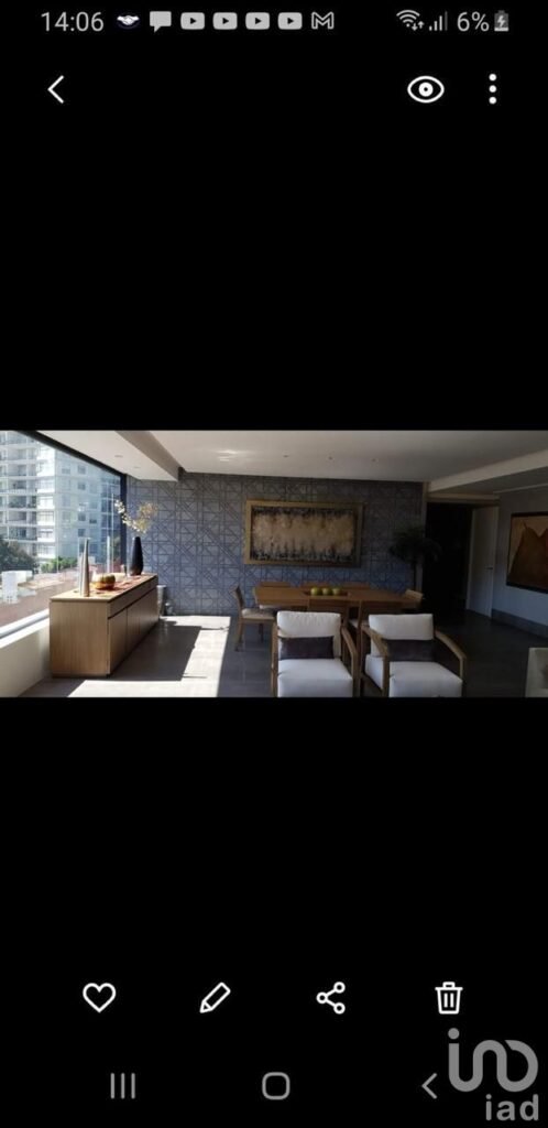 DEPARTAMENTO DE LUJO EN VENTA SANTA FE