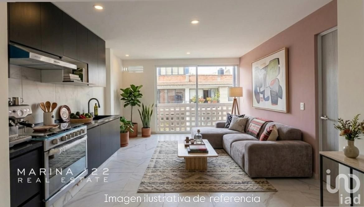 Departamento con balcón listo para ESTRENAR en Benito Juárez,CDMX – Brand new apartment with balcony