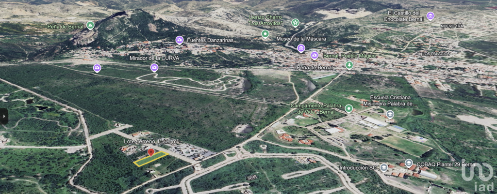 TERRENO EN VENTA, BERNAL