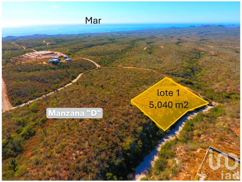 Se vende terreno de más de 5 mil m2 en fraccionamiento campestre en Cabo San Lucas