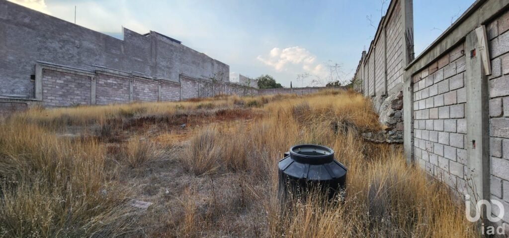 VENTA DE TERRENO BARDEADO EN ACOZAC IXTAPALUCA EDO DE MEXICO