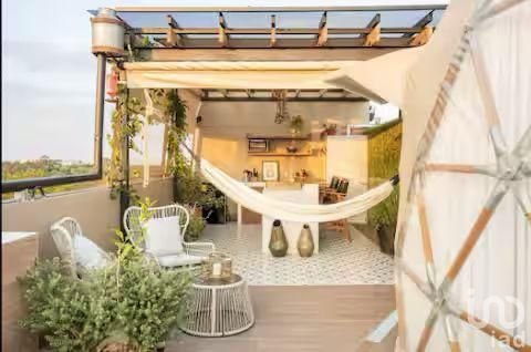 Se vende Departamento  PH duplex  con hermosas terrazas en la calle de Monterrey  Col Roma