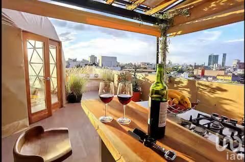 Se vende Departamento  PH duplex  con hermosas terrazas en la calle de Monterrey  Col Roma