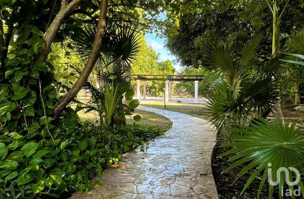 Terreno bardeado en Cholul 5,885 m2 ideal para proyecto o inversión