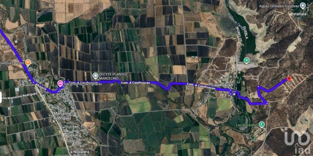 Terreno  en Venta con yacimiento de agua termal, Chietla , Puebla