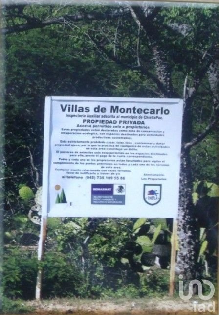 Terreno  en Venta con yacimiento de agua termal, Chietla , Puebla