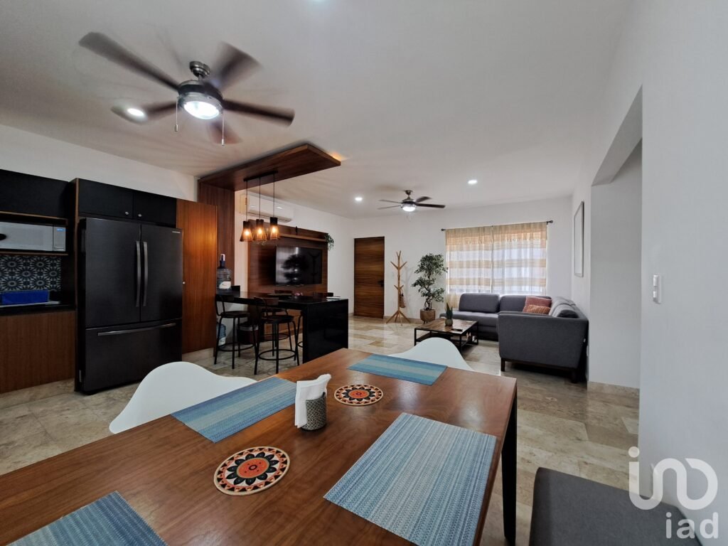 DEPARTAMENTO EN RENTA - 2DA LÍNEA DE PLAYA /PUERTO MORELOS