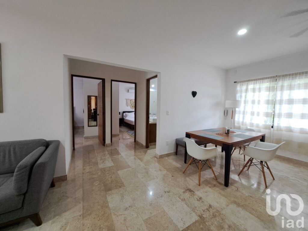 DEPARTAMENTO EN RENTA - 2DA LÍNEA DE PLAYA /PUERTO MORELOS