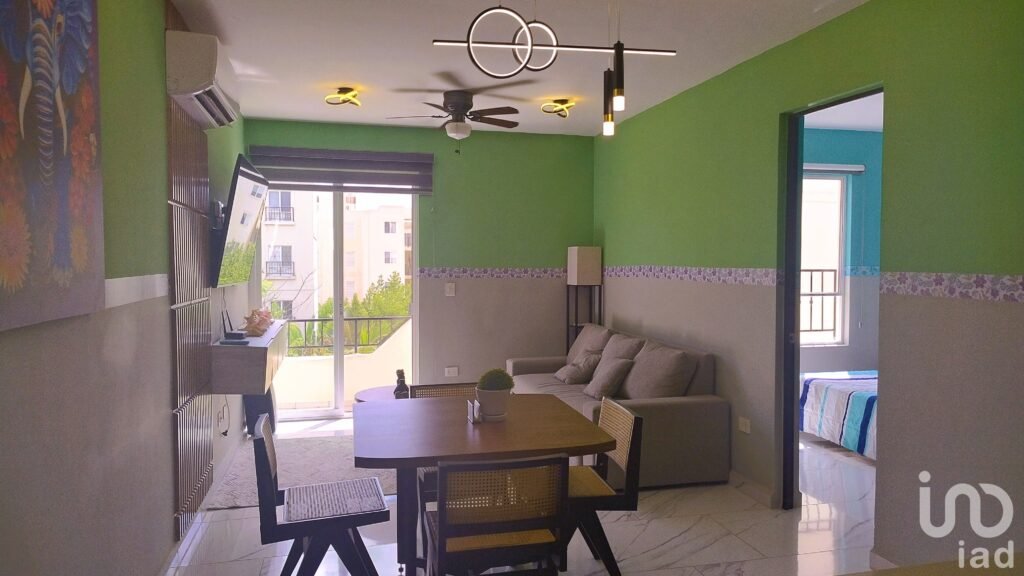 Departamento amueblado en RENTA en Aldea Tulum Plus