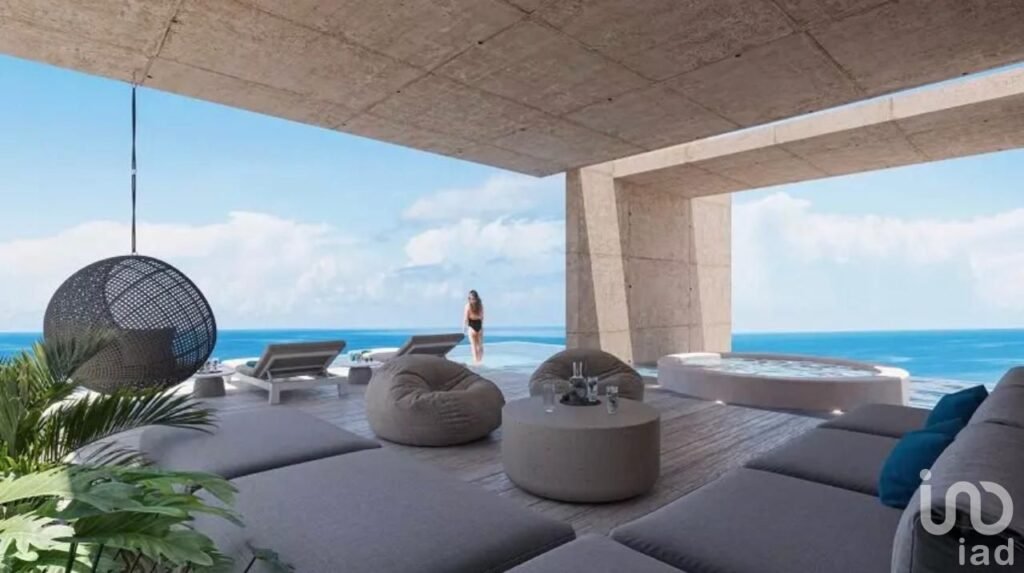 Departamento 1 recámara en Puerto Morelos | frente al mar tipo resort 5 estrellas amueblado