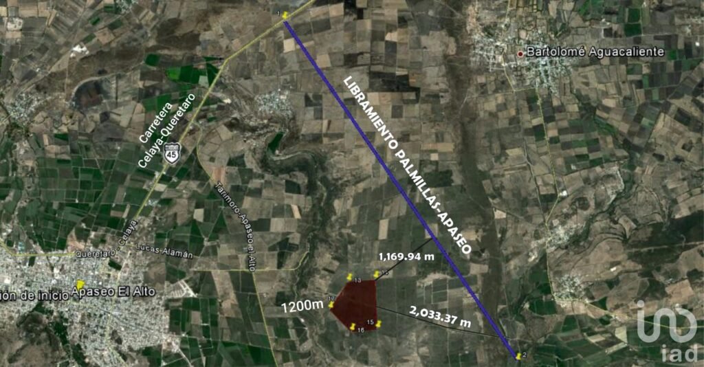 TERRENO EN VENTA, EN APASEO EL ALTO