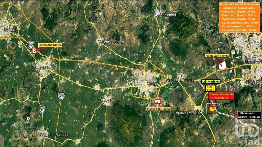 TERRENO EN VENTA, EN APASEO EL ALTO