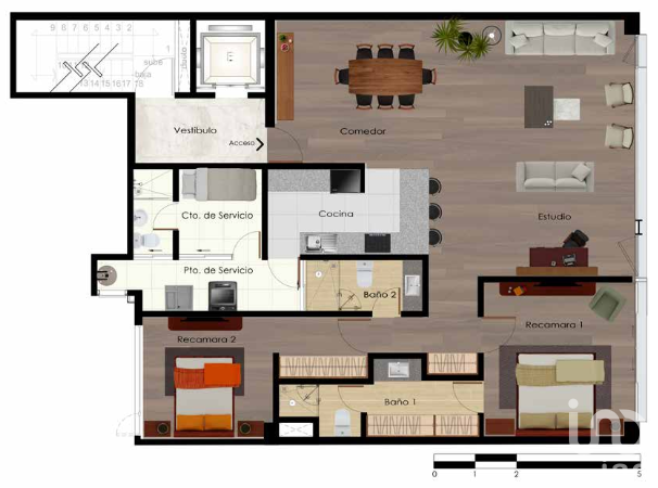 Departamento en Venta, Miguel Hidalgo, Ciudad de México