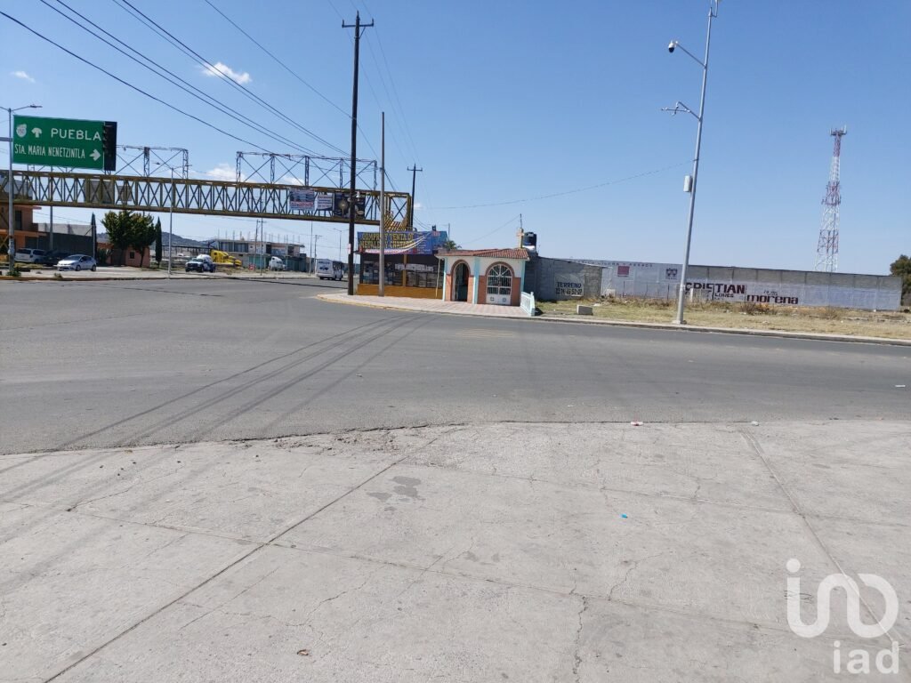 Venta de terreno 631m2, km 23.5 carretera federal Puebla-Tehuacán (Nenetzintla)