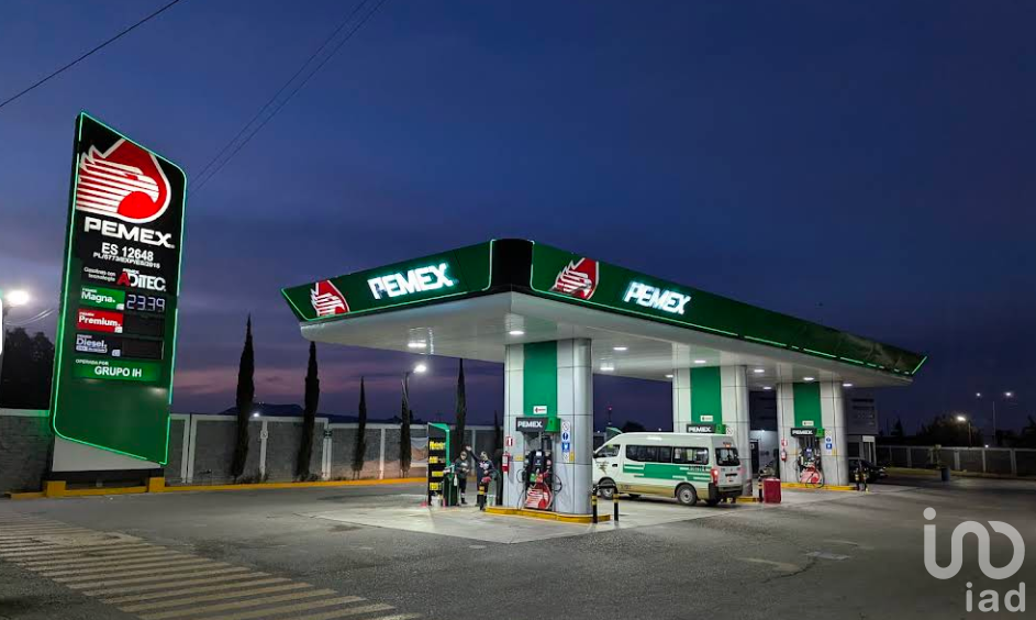 Venta de Gasolinera en Parque de Poblamiento Hidalgo