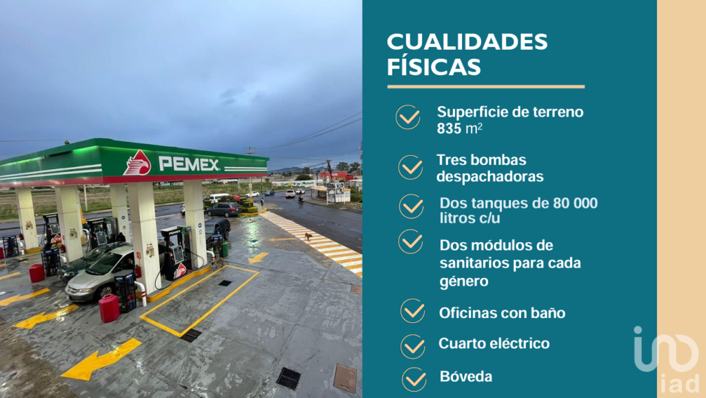 Venta de Gasolinera en Chalco, Estado de México