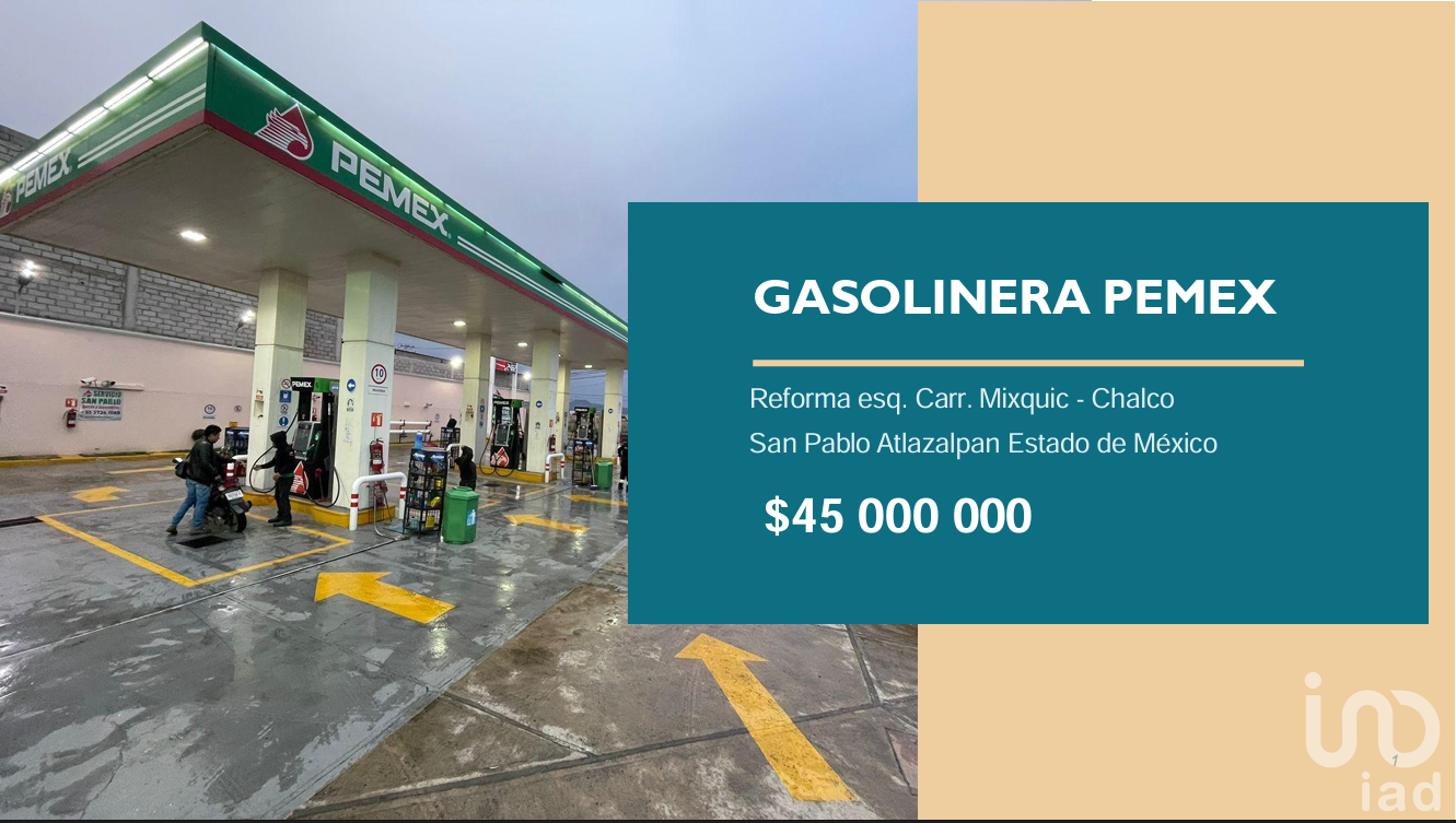 Venta de Gasolinera en Chalco, Estado de México Venta de Gasolinera en Chalco, Estado de México