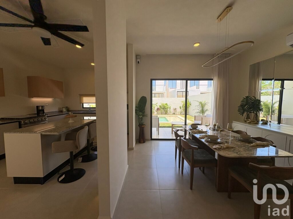 Casa Nueva 2 Habitaciones en Conkal Mérida, con piscina, seguridad y amenidades