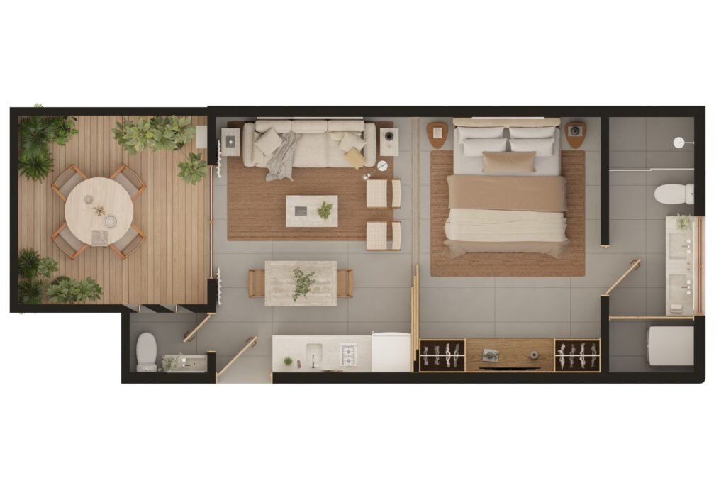 DEPARTAMENTO NUEVO EN PUERTO ESCONDIDO