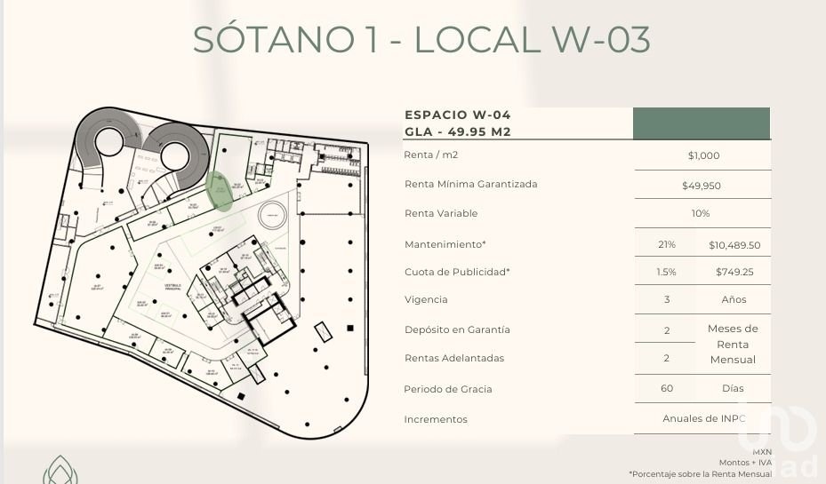 Se renta local comercial en insurgentes sur.