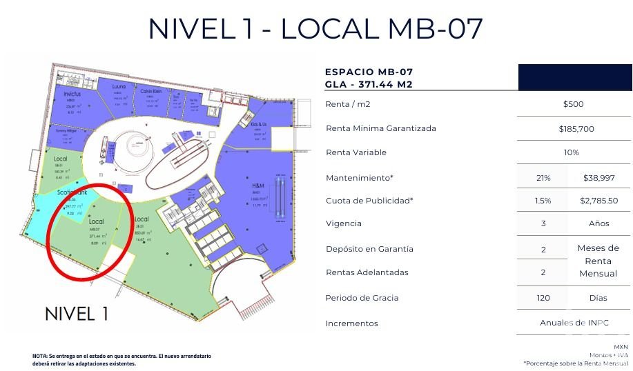 Se renta local comercial en insurgentes sur.