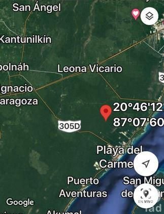 Terreno de 206 Hectareas en Riviera Maya