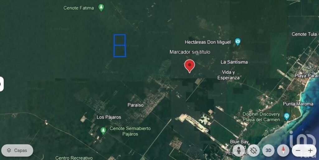 Terreno de 206 Hectareas en Riviera Maya