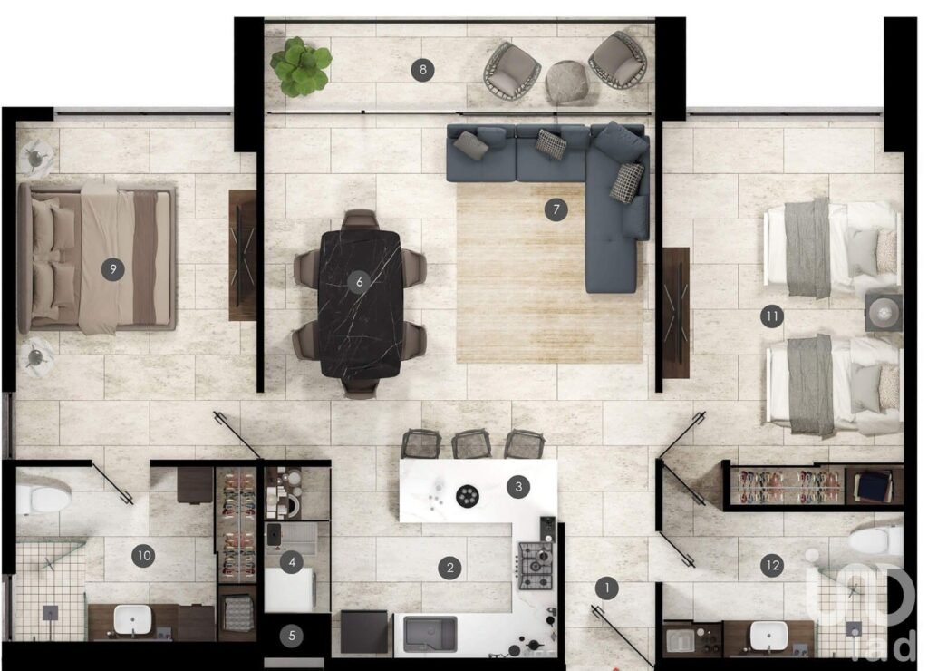 Departamento en venta en Torre del Prado.