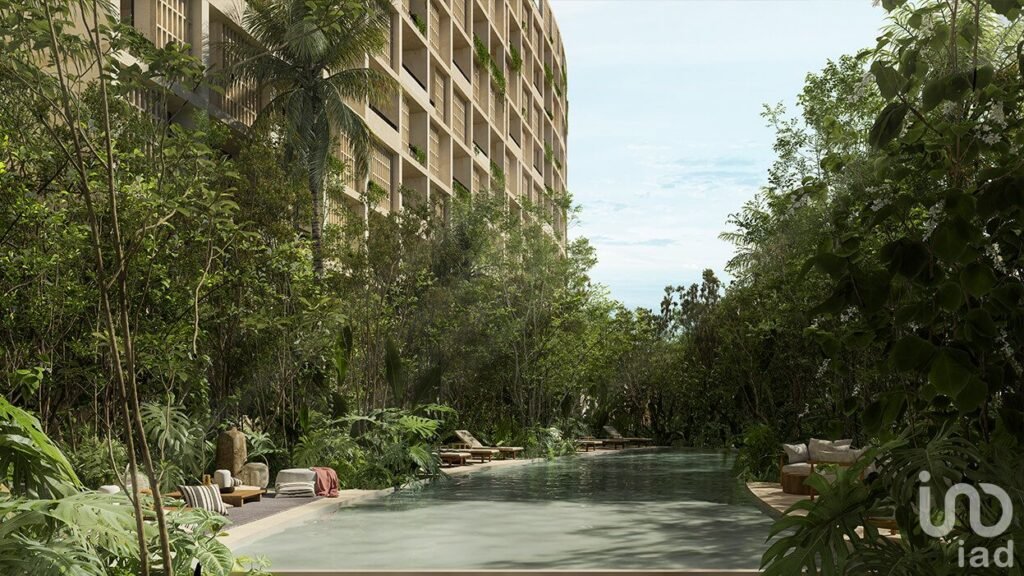 Departamento 2 recámaras, venta, cercano a Parque el mirador, Cancún, amenidades de lujo.