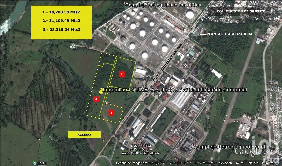 Terreno en Venta Coatzintla Veracruz Ideal para Desarrollo Industrial, Comercial o Habitaciónal