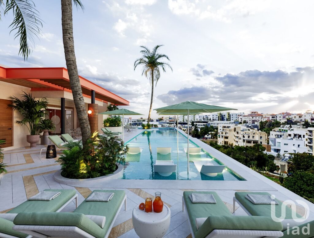 Departamento en venta, 1 recámara, en Midtown Playa del Carmen, operado por The Reef Hotels.