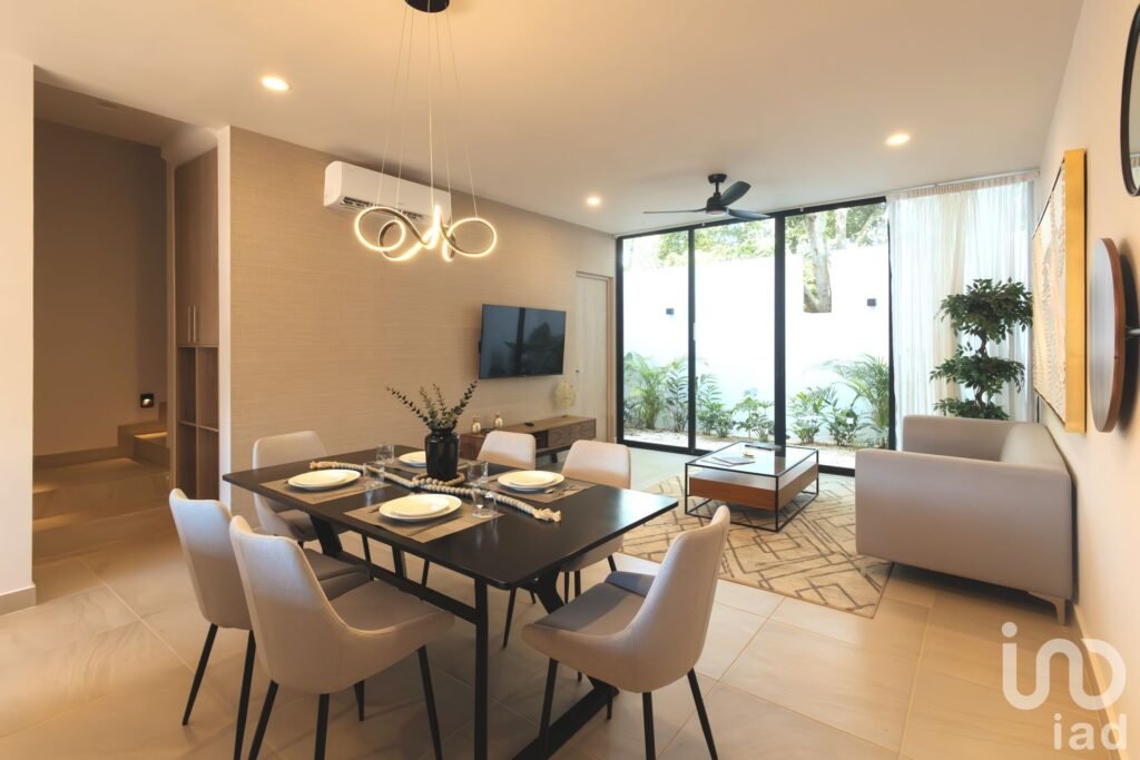 Townhouse de 2 Recámaras con Roof Top Privado en Cholul
