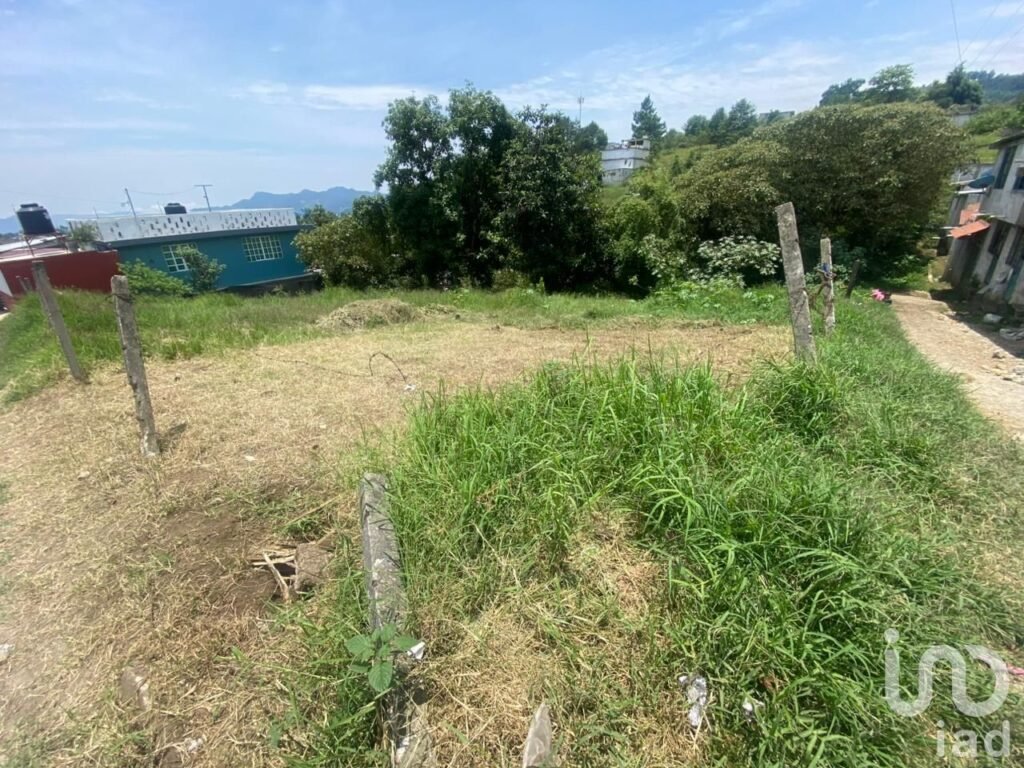 Terreno habitacional en venta en Huauchinango esquina