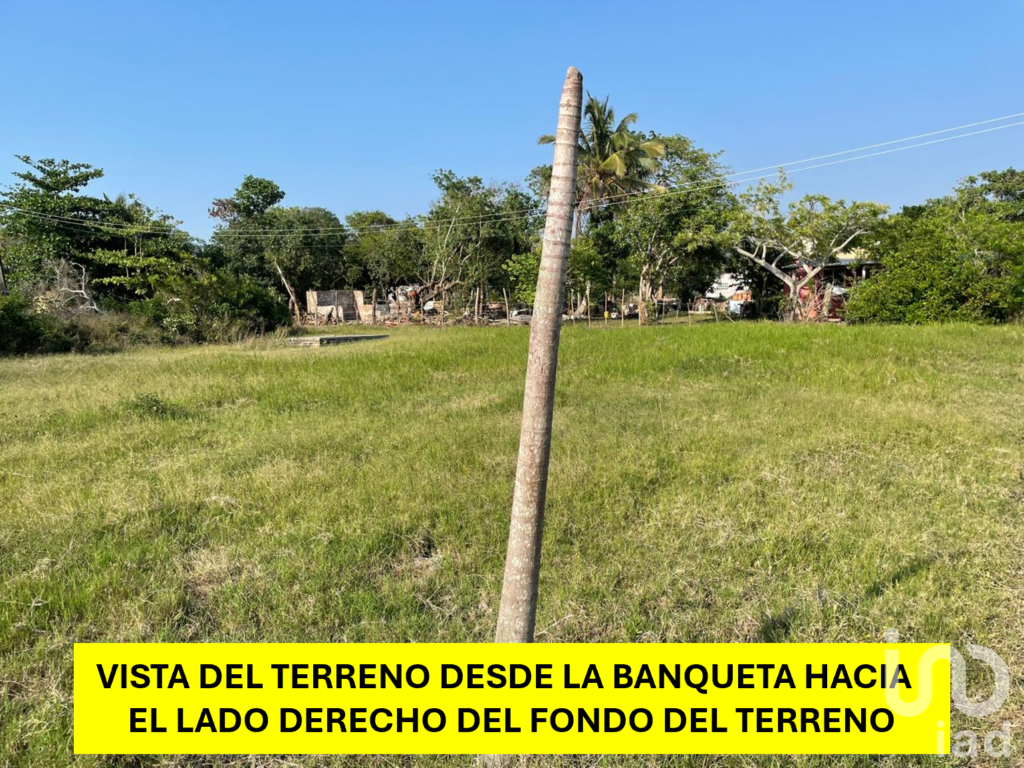 Venta de terreno en el Bayo, Alvarado, Ver. 921 m2 ideal para casa vacacional negocio