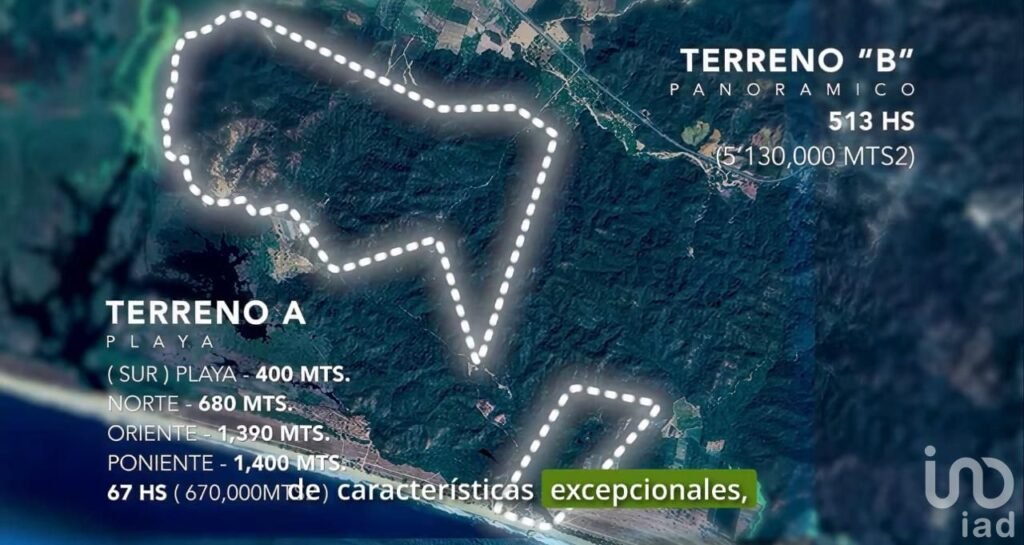 SE VENDE TERRENO DE 513 HA A SOLO 10 MINUTOS DEL AEROPUERTO INTERNACIONAL DE MANZANILLO COLIMA
